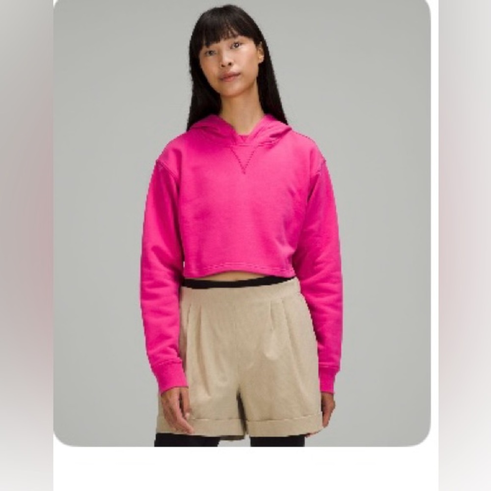 lululemon All Yours Cropped Hoodie